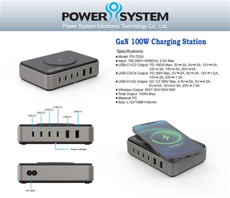 Buy Wholesale China Gan Pd 100w Charging Station With Bracket Stand