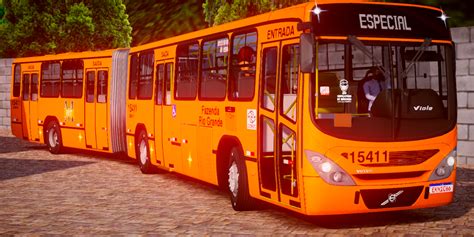 Marcopolo Gran Viale Articulado Volvo B M Padr O Curitiba Para O