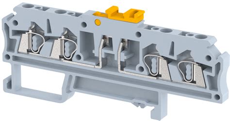 Knife Disconnect Terminal Blocks Spring Cage Connection Manufacturers