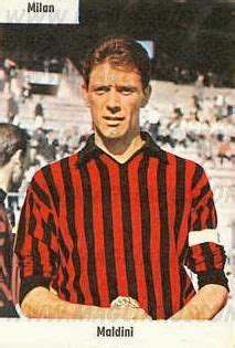 Cesare Maldini of AC Milan in 1960. A.c. Milan, Button Down Shirt, Polo Shirt, Men Casual ...