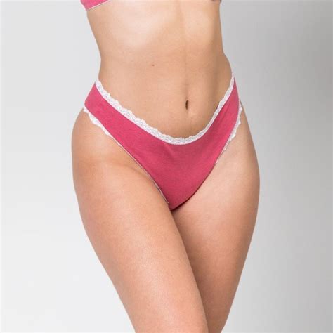 Calcinha Fio Conforto De Algodão Renda Frutilly Ilumine Lingerie