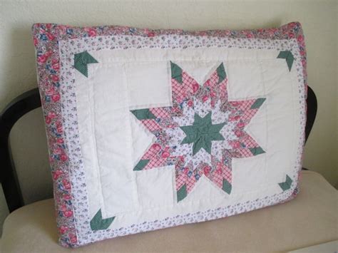 Vintage Quilted Star Pillow Shams Set Of 2 By Lilandlou On Etsy