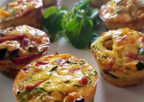 Recipe Perfect Muffins Courgette Bacon Poivron Ch Vre Recipes