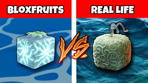 Blox Fruits In Real Life Blox Fruits Vs Real Life Animation Youtube