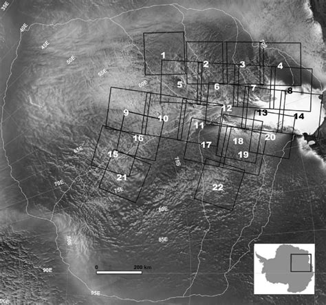 Distribution Of Individual Landsat Enhanced Thematic Mapper Plus Etm1