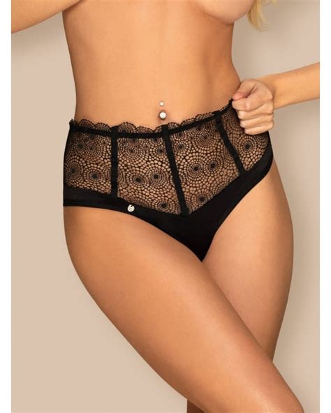 Obsessive Lingerie Mutandine Con Pizzo Taglio Perizoma Sharlotte