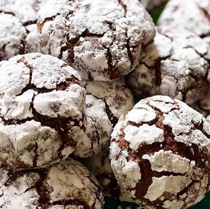 Recette De Crinkles Biscuits Au Chocolat Super Moelleux