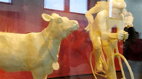 2024 Ohio State Fair butter-cow display revealed, honors athletes