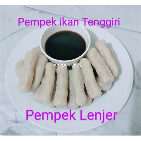 Jual Pempek Lenjer Kecil Isi 20 Asli Tenggiri Vacum Shopee Indonesia