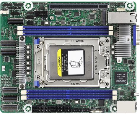 AMD EPYC Rome In Deep Mini ITX ASRock Rack S New ROMED4ID 2T