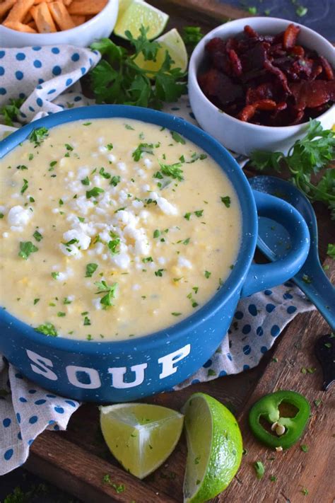 Mexican Corn Soup Lord Byrons Kitchen