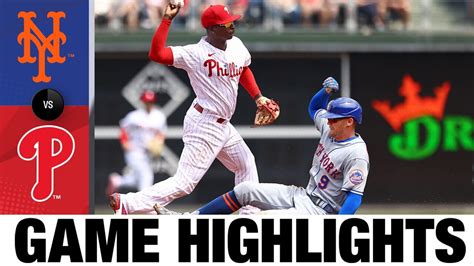 Mets vs. Phillies Game Highlights (4/13/22) | MLB Highlights - Win Big ...