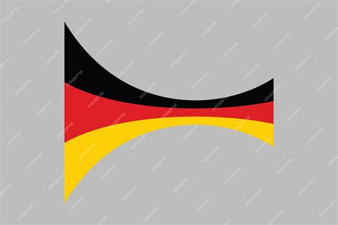 Premium Vector Germany Flag The Flag Of Germany Germany Flag Vector