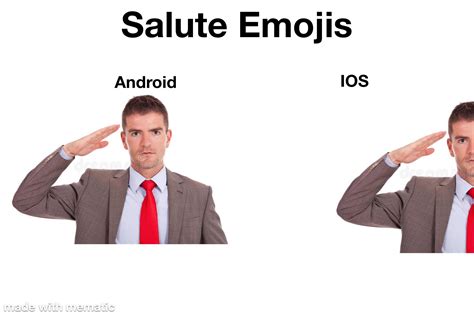 Salute emojis in a nutshell : r/memes