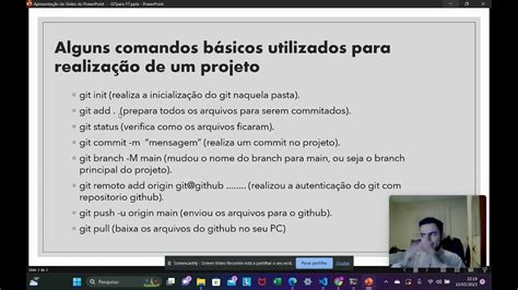 Comandos Git De Versionamento Iniciantes Youtube