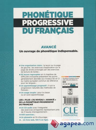 Corriges Phonetique Progressive Du Francais Niveau Avance Lucile