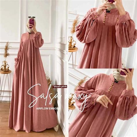 Jual GAMIS SALSA MAXY CRINKLE AIRFLOW Shopee Indonesia