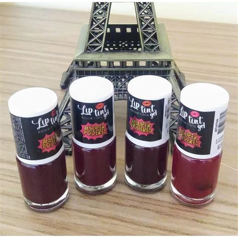 Lip Tint Gel Vegano Super Poderes Shopee Brasil