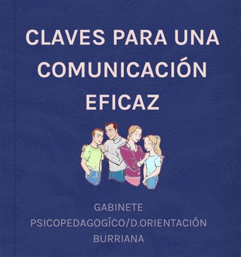 Claves Para Una Comunicación Eficaz Departamento De Orientación