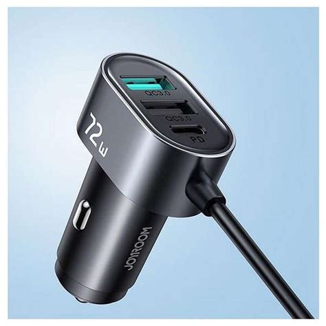 Joyroom JR CL05 72W 5 Multi Port 2PD QC3 0 Fast Car Charger AppleMe