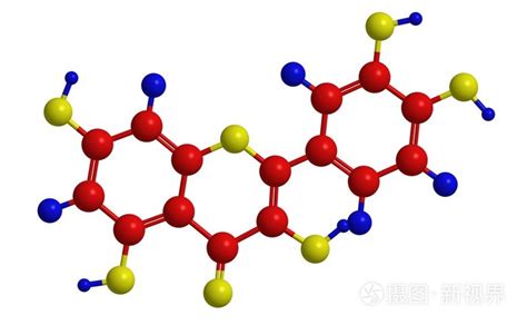 槲皮素分子的结构照片 正版商用图片0n9ksm 摄图新视界