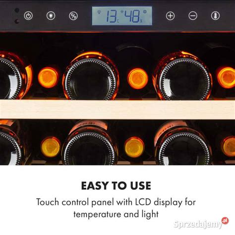 Nowa Winiarka Chłodziarka Lodówka na Wino Klarstein 165 but Gryfice
