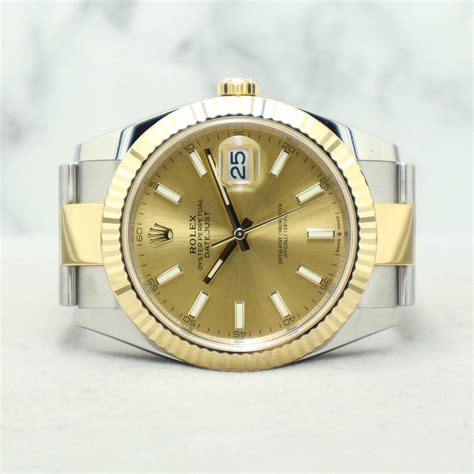 Rolex Datejust 41mm Oyster 126333 Champagne Dial