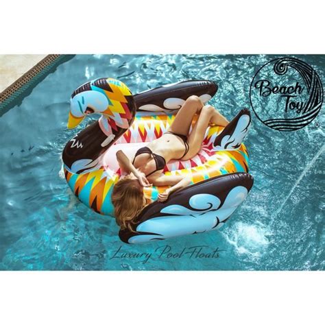 Beach Toy Matelas gonflable CYGNE DESIGN bouée géante 2 3