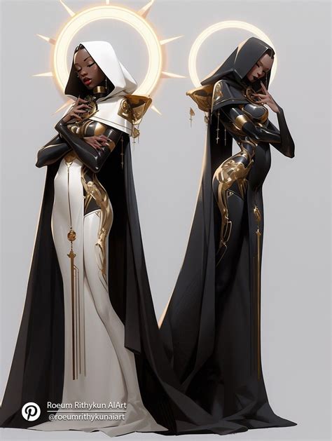 The Nun Futuristic Fashion In 2024 Futuristic Fashion Black Love Art