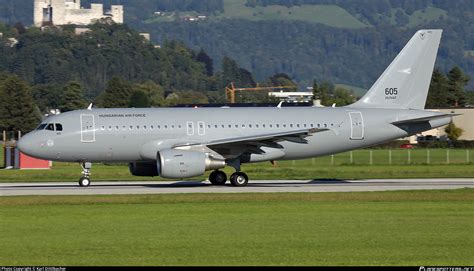 605 Hungarian Air Force Airbus A319 112 Photo By Karl Dittlbacher ID