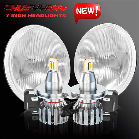 Fit Suzuki Samurai Dot Inch Round Led Headlights High Low