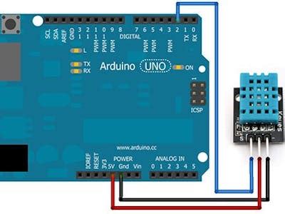 Temperature and humidity sensor with Arduino - Arduino Project Hub