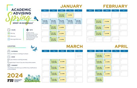 Fiu Academic Calendar Spring 2024 Season Calendar Word Format 2024