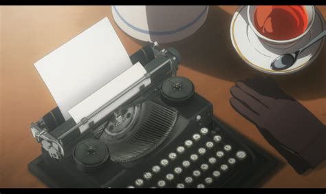 Violet Evergarden OVA Typewriter Anime Princess Violet