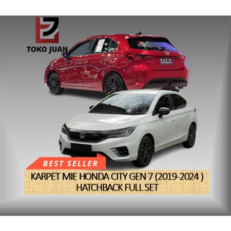 Jual Karpet Mie City Hatchback Full Set Model Karpet Mobil Honda City