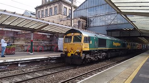 4s49 Freightliner 665209004290044 Going Through Preston Platform 3 To