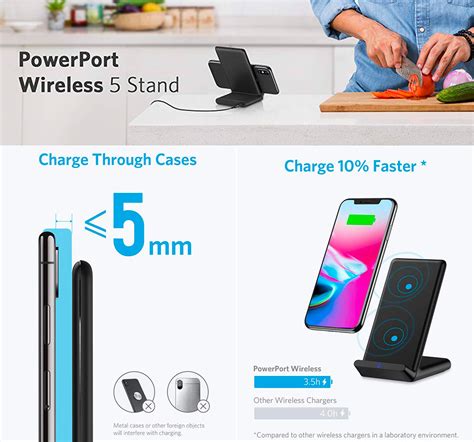 Take 10 Off The Anker PowerPort Wireless 5 Charging Stand Get One For