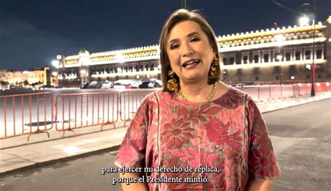 Voy A Ser La Próxima Presidenta De México Xóchitl Gálvez Nacional