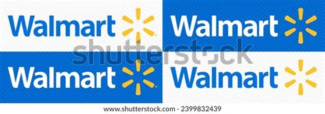 Walmart Logo Editorial Vector Illustration Stock Vector (Royalty Free ...