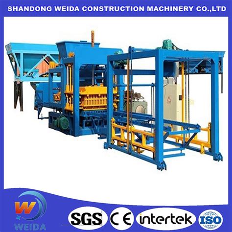 Qt4 15 Paving Interlock Cement Brick Making Machine Factory Price