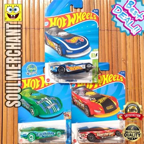 Merah Hijau Hot Wheels Supercharged Red Green Drag Race Shopee Singapore