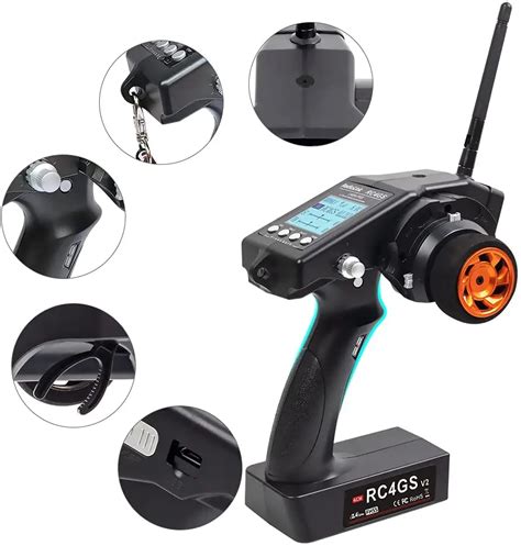 Radiolink Rc Gs V Channels Rc Transmitter And R Fg Gyro Receiver