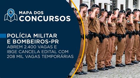 Concurso PMPR 2020 edital 2 400 vagas é destaque YouTube