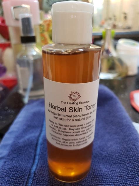 Herbal Face Toner Non Drying Herbal Toners Skin Herbal Herbal Blends