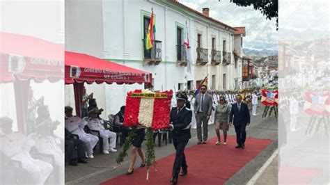 Autoridades peruanas y bolivianas rinden homenaje al héroe don Miguel