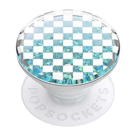 Popsockets Swappable Popgrip Liquid Check Popsockets Tide Pools