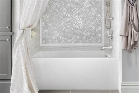 Alcove Bathtub Skirted Tubs With Tile Flange