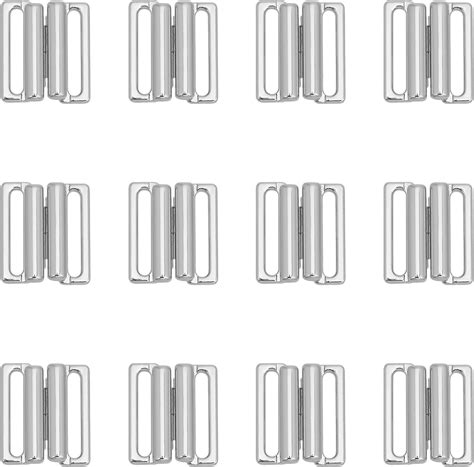 Amazon CHGCRAFT Sets Metal Bra Strap Hooks Bathing Suit Replacement Clasps Alloy Bikini