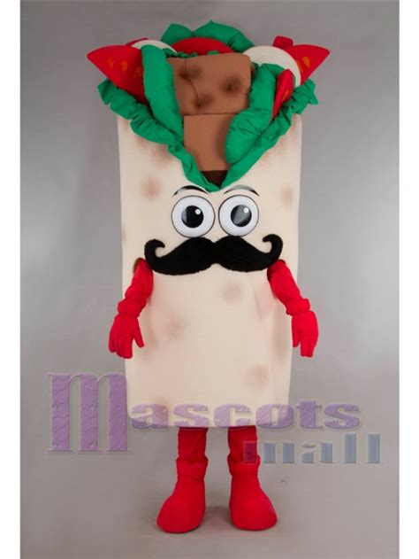 Exotic Burrito Mascot Costume