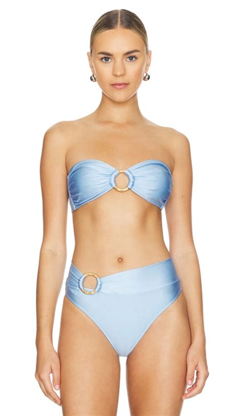 Shani Shemer Rodi Bikini Top In Blue Sky Revolve